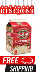 Idahoan Real Premium Mashed Potatoes 3.25 lb Instant Flakes With Free Shipping