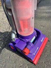 PERFECT Dyson DC07 Original Bagless Upright Vacuum + HEPA PURPLE RED SERVICED