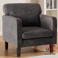 Modern Accent Chairs for Living Room, Corner Chairs for Adults, 1 Pack Grey