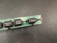 GE Dishwasher Interface Control Board WD12X22778, WD21X22175, WD21X31902C