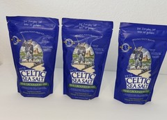 Celtic Sea Salt Fine Ground 1 lb x3 Natural Unrefined Mineral Bulk Pack