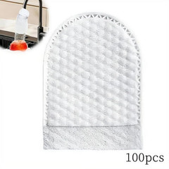 100PCS Cotton Filter Bag For Faucet, DIY Faucet Filter Cotton Bags Water Filters