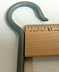 Screw in 4 1/4″ Ceiling Wall Hook Iron silver Hanging Plants Decorations New FS