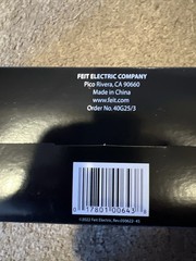 QTY 2- Feit ELECTRIC 40-Watt G25 120v (Clear) 6 bulbs, Bath & vanity
