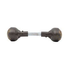 Solid Brass Pair of New York City Public School Door Knobs – 3 Finish Choices
