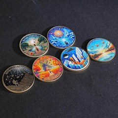 1-12 Months Sobriety Coin – AA Chip Sober Medallion and Prayer in Recovery