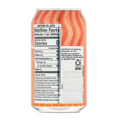 Clear American Golden Peach Water Sparkling Water, 12 Fl Oz, 12 Pack