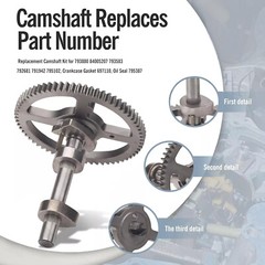 84005207 793880 Camshaft For Briggs & Stratton 4 Cycle Small Engine Camshaft