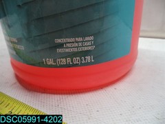 ZEP 1 GALLON NO SCENT HOUSE AND SIDING PRESSURE WASHING SOLUTION 021709009248