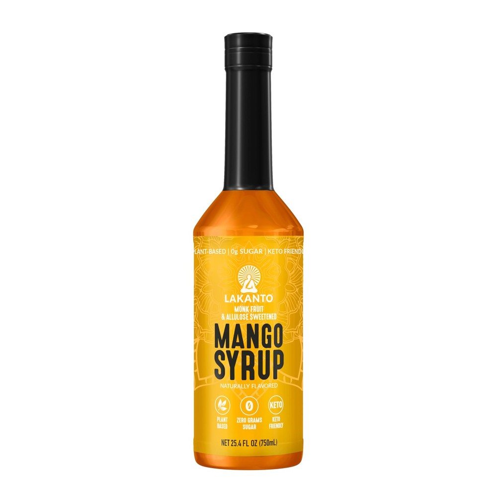 Lakanto Simple Flavoring Syrup – Monk Fruit Sweetener 25.4 Fl Oz (Pack of 1)