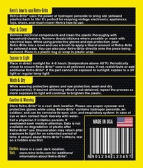 Retro-Brite (Sole Sauce) Spray Gel: Restores Yellowed Plastic (16 oz)