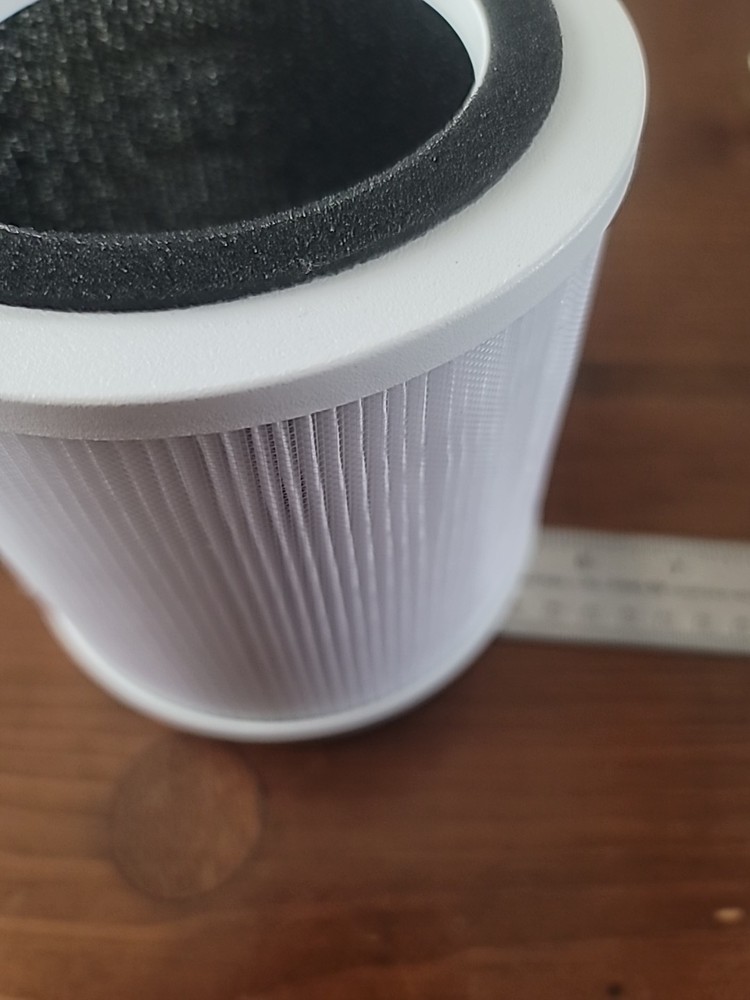 HEPA Air Purifier Replacement Filter 5 1/4 Long, Inner Diameter 3 1/2