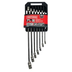 Craftsman 7 Piece Gun Metal Standard Combination Wrench Set CMMT87012