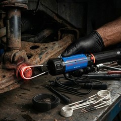 VEVOR 1400w Magnetic Induction Heater Kit Handheld Nut Buster Tool Rusty Screw