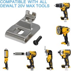 6 PCS For DEWALT 20V Drill Driver N268241 N169778 N086039 Tools Belt Clip Hook