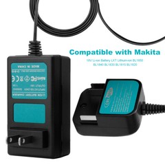 18V Charger For Makita Lithium-Ion Battery BL1830 BL1840 BL1850 BL1860 194205-3