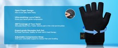Compression Hand lce Pack Glove for Arthritis Pain Relief Adjustable Wrist Strap