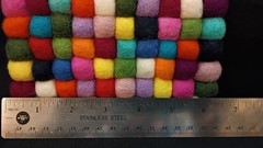 Trader Joe’s Handcrafted Multicolor Felted Wool Trivet 6.5in. x 6.5in – NWT