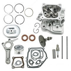 Camshaft Gasket Kit For Honda GX160 5.5HP Cylinder Head Connecting Rod Piston