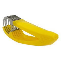 Banana Slicer Cucumbers Ham Slicer Stainless Steel Fruit Divider Slicing Tool