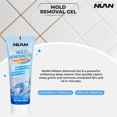 2PCS Mold Stain Remover Power Gel Cleaner for Front Loader Washing Machine Seal