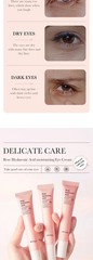 BIOAQUA Rose & Hyaluronic Acid Eye Patches | Travel Size Dark Circles Mask