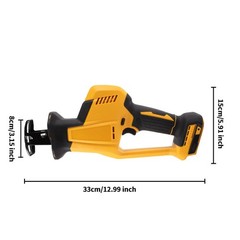 For DeWalt 20V MAX Brushless Cordless Reciprocating Saw, Tool Only