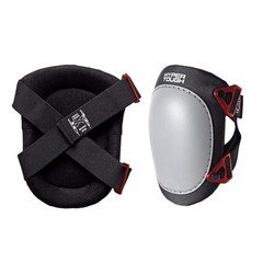 Protective Hard-Shell Rocker Kneepads 8.75 high with Durable Foam Padding