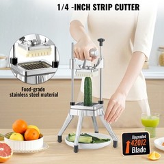 VEVOR 1/4” Vegetable Dicer Commercial Fruit Slicer Chopper French Fry Cutter