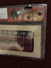 Rare Craftsnam 10 pc Forstner bit set with wooden case None on Ebay