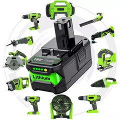 2PACK For RYOBI 18V 8.0Ah P108 High Capacity Battery 18Volt Lithium-Ion One Plus