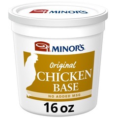 Minor’s Chicken Base and Stock, Great for Soup Broth, 16 Ounce (Pack of 1)