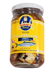 Inday’s Best Tuyo Dried Herring Spicy in Corn oil Filipino 8.11oz Philippines