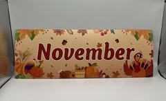 48 Pack Holiday Monthly Headliners 12 Months of The Year Bulletin Board Set
