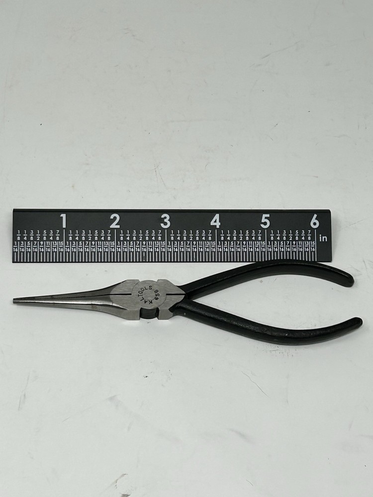 Vintage – NOS Kal Tools “Rare” 656 Long Needle Nose Pliers 6.5” Made in Japan