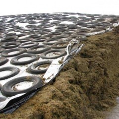 Silage Tarp 5 mil Black/White Plastic Sheeting – Choose Your Size