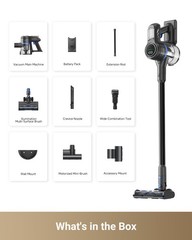 J30 Cordless Vacuum Cleaner,144AW Powerful Suction, 180° Folding Tube Cleans …