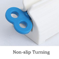 Toothpaste Squeezer Bathroom Tube Easy Stand Dispenser Rolling Holder Seat Lot