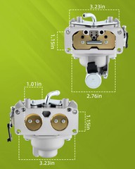 Carburetor For Kawasaki Nikki FH661V FH721V FH680V 22HP 15004-0760 15004-1008