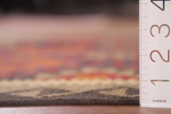 Reversible Kilim Oriental Area Rug 5×6 Hand-woven Geometric Carpet for Any Room