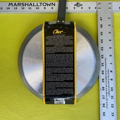de Buyer 26 Cm (10″) Crepe Pan “Choc,Aluminum w Non-Stick Coating.Made in France