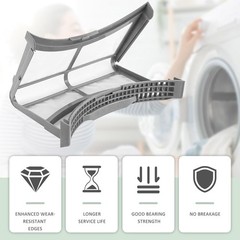 DC61-02595A Dryer Lint Trap Filter Replacement for Samsung Dryer