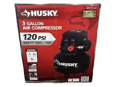 Husky 3 Gal. 120PSI Portable Electric Pancake Air Compressor