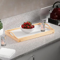 Alani 26.1 In. W. X 10.3 In. H X 12.05 In. D Rectangle Natural and White Breakfa