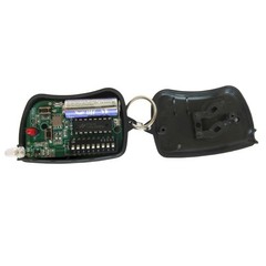 9 Digit Code Mini Remote Control Garage Gate Transmitter Mini Flashlight 318 MHz