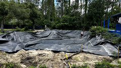 Pond liner 30 Mill -HDRPE Strong 6×20 16×16 15×25 20×20 30×30 25×30 40×40 40×60