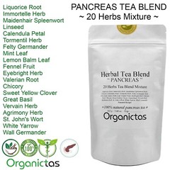 PANCREAS TEA Natural 20 Herbs Organic Herbal Pancreatic Support Care Relief 100g