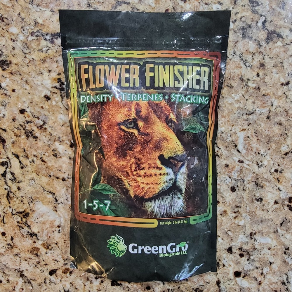 Flower Finisher – Fertilizer for Final Stages of Flower Growth 2 lbs by GreenGro