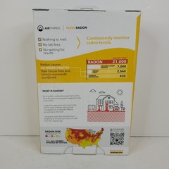 Airthings Wave Radon 2951 Radon Detector Humidity & Temperature Monitoring