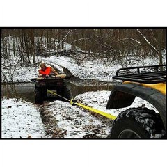 SmartStraps Retractable Tow Strap with Hooks 14ft 9000lb, Commercial Duty, 171,1